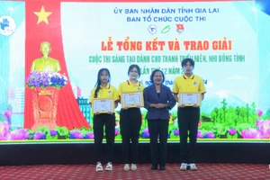 Gia Lai có 15 mô hình, sản phẩm đạt giải cuộc thi Sáng tạo thanh thiếu niên, nhi đồng