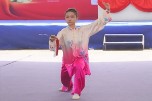 Khai mạc Giải Wushu ngoài trời đầu tiên tại Việt Nam