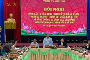 Gia Lai: Hơn 532 ngàn lượt được vay vốn tín dụng chính sách xã hội