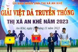 140 vận động viên tham gia Giải Việt dã truyền thống thị xã An Khê năm 2023