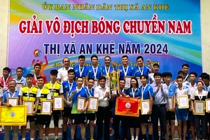 Bế mạc Giải vô địch bóng chuyền nam thị xã An Khê