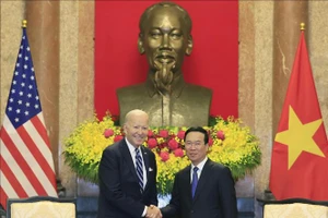 Chủ tịch nước Võ Văn Thưởng tiếp Tổng thống Hoa Kỳ Joe Biden