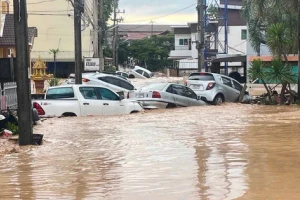 Nước sông Mê Kông dâng cao, Thái Lan ngập lụt nghiêm trọng