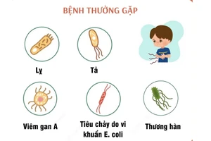 Các bệnh lây truyền qua đường tiêu hóa thường mắc sau bão lụt và mưa lũ