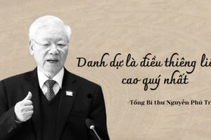 Câu nói của Tổng Bí thư Nguyễn Phú Trọng được chia sẻ nhiều nhất: 'Danh dự là điều thiêng liêng, cao quý nhất'