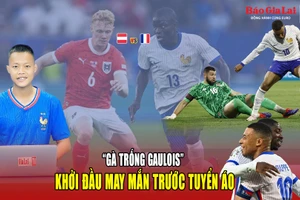 “Gà trống Gaulois” khởi đầu may mắn trước tuyển Áo