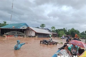 Quân đội Lào tìm kiếm tài xế người Việt mất tích trong vụ lở đất