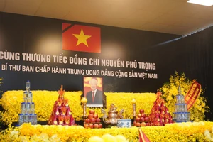 Cử hành trọng thể Lễ viếng Tổng Bí thư Nguyễn Phú Trọng ở 3 địa điểm