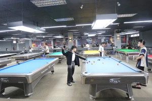 Sôi động phong trào billiards pool ở phố núi