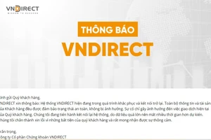 VNDirect bị tấn công mạng, Ủy ban Chứng khoán Nhà nước ra cảnh báo khẩn