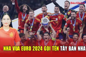 Nhà vua Euro 2024 gọi tên Tây Ban Nha