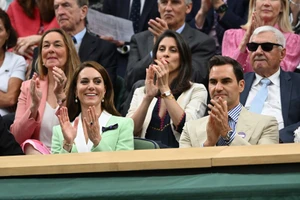 Roger Federer được tôn vinh tại Wimbledon 2023