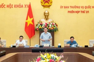 Khai mạc phiên họp thứ 25 Ủy ban Thường vụ Quốc hội