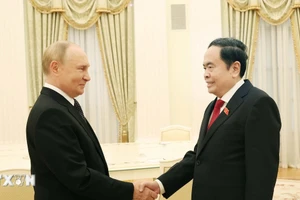 Chủ tịch Quốc hội Trần Thanh Mẫn hội kiến Tổng thống LB Nga Vladimir Putin