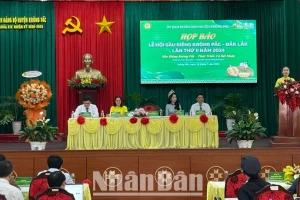 Lễ hội Sầu riêng huyện Krông Pắc lần thứ II năm 2024 diễn ra từ ngày 31/8 đến 2/9