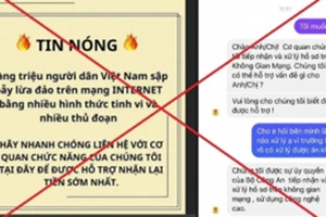 Cảnh báo trang Facebook giả mạo Cao đẳng Cảnh sát nhân dân hỗ trợ lấy lại tiền lừa đảo