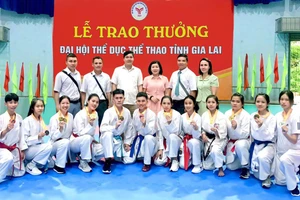 Võ đường Karate lừng danh ở Ia Yok 