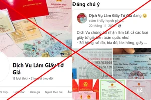 Bắt kẻ sử dụng sổ đỏ giả lừa đảo, nhưng bọn làm giấy tờ giả thì sao?