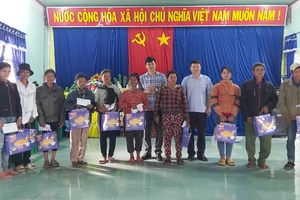 Gia Lai: Hơn 1.000 suất quà dành tặng hộ nghèo dịp Tết