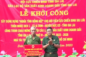 Cựu chiến binh vượt khó làm giàu, nghĩa tình, trách nhiệm