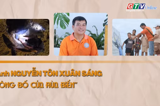 Người Gia Lai kể chuyện: Anh Nguyễn Tôn Xuân Sáng - "Ông bố của rùa biển"