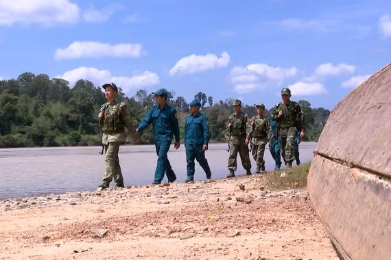 Bộ đội Biên phòng tỉnh Gia Lai tuần tra và xây dựng vững chắc thế trận lòng dân nơi biên giới