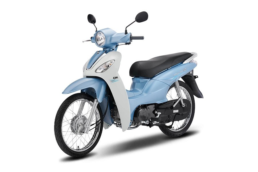 Thiết kế nhỏ gọn, thanh lịch và hướng đến phái nữ. Ảnh: S.T sym-angela-50-2-1.jpg
