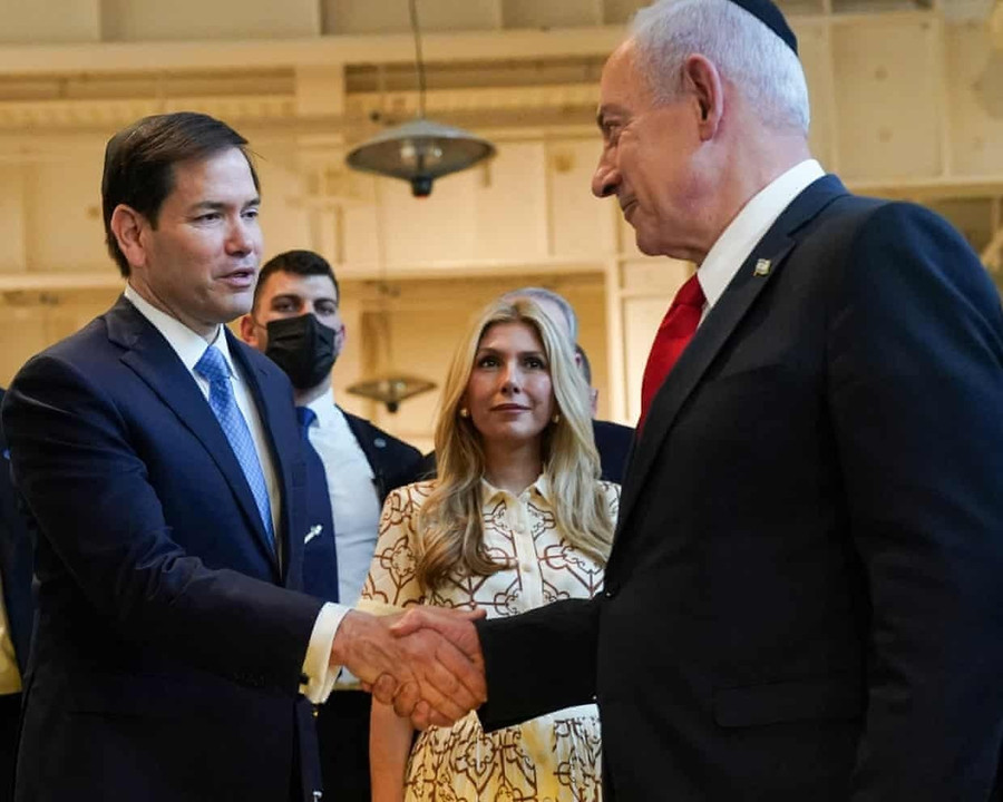 Ngoại trưởng Mỹ Marco Rubio ra tuyên bố chung sau cuộc hội đàm ngày 15-9. Ảnh: Reuters 3324.jpg