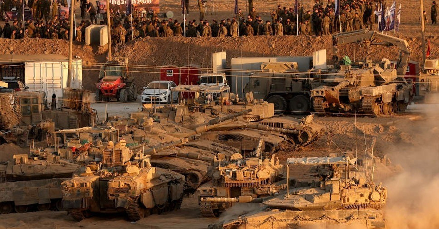 Quân đội Israel ở Dải Gaza. Ảnh: Reuters 68e8c431153df.jpg