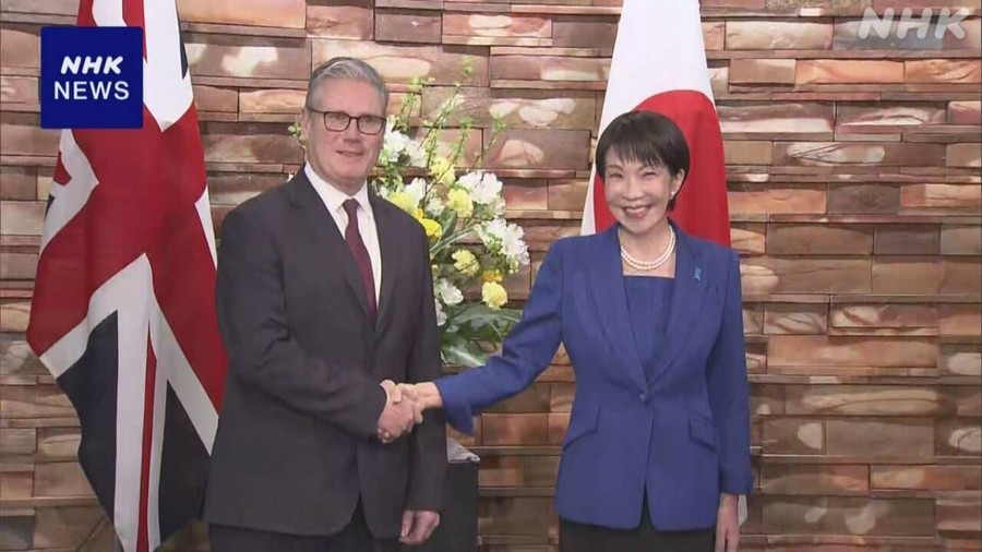 Hội nghị thượng đỉnh Nhật - Anh nhấn mạnh an ninh của khu vực Đại Tây Dương và Ấn Độ Dương - Thái Bình Dương là không tách rời. Ảnh: NHK