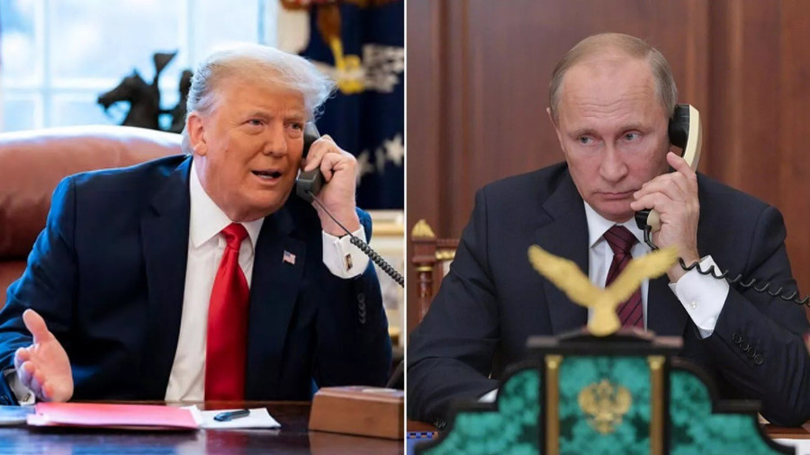 Tổng thống Mỹ Donald Trump (trái) và Tổng thống Liên bang Nga Vladimir Putin. Ảnh: RIA Novosti 1.jpg