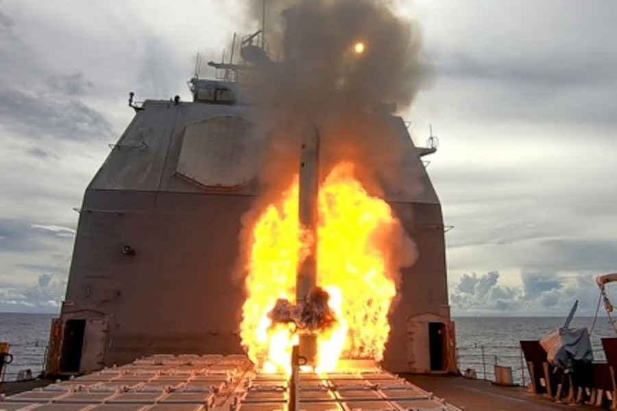 Một vụ phóng tên lửa Tomahawk của Mỹ. Ảnh: Military tomahawkmilitary11zonjpg-1759445.jpg
