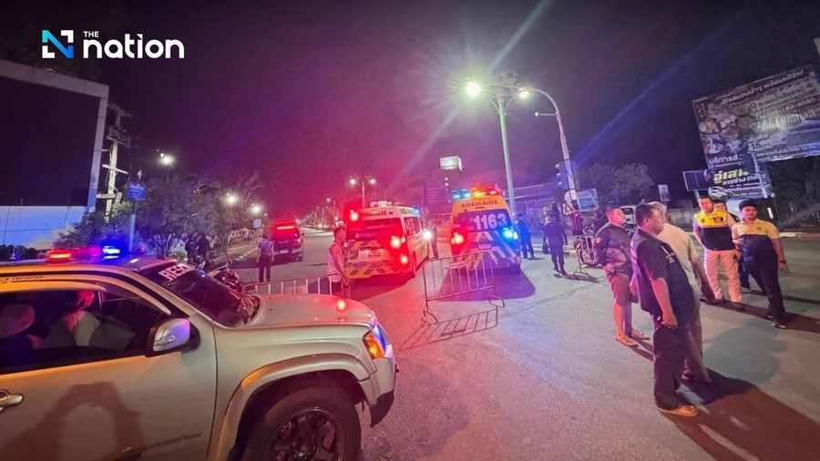 Cảnh sát phong tỏa khu vực công viên xảy ra các vụ nổ. Ảnh: Reuters 4tjglk7pzm8gp37wlpu8.jpg