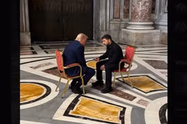 Gặp nhau tại Rome, thông tin thảo luận giữa Tổng thống Mỹ và Tổng thống Ukraine vẫn chưa được công bố