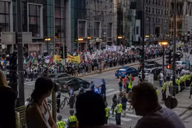 Rầm rộ biểu tình ở Mỹ và Israel yêu cầu thả con tin, chấm dứt giết chóc