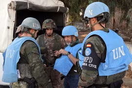 Lực lượng gìn giữ hòa bình LHQ ở Lebanon lên án Israel tấn công bừa bãi