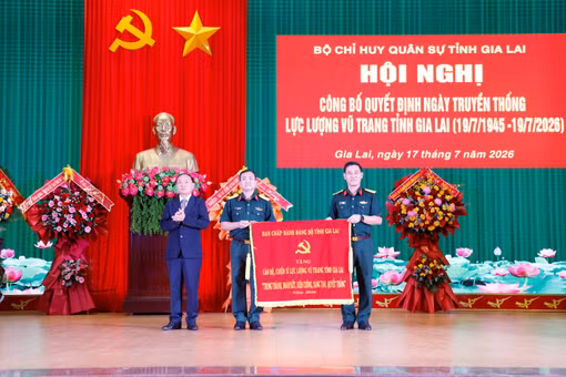 Công nhận ngày 19/7/1945 là Ngày truyền thống lực lượng vũ trang tỉnh Gia Lai.