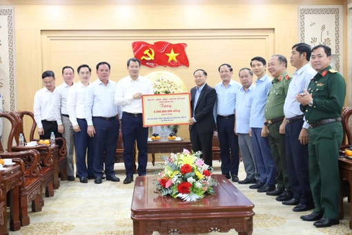 Đồng Nai hỗ trợ Gia Lai 6,5 tỷ đồng khắc phục hậu quả thiên tai.