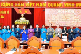 Ủy ban MTTQ Việt Nam và các tổ chức chính trị-xã hội tỉnh Gia Lai công bố quyết định về công tác tổ chức, cán bộ