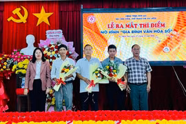 Ra mắt mô hình “Gia đình văn hóa số” tại phường An Nhơn Bắc