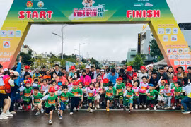 535 runner nhí tham gia giải “Kids Run Gia Lai năm 2025”