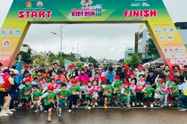 535 runner nhí tham gia giải “Kids Run Gia Lai năm 2025”