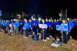 111 trại sinh tham gia Trại huấn luyện cán bộ Đoàn-Hội tỉnh Gia Lai lần thứ IX