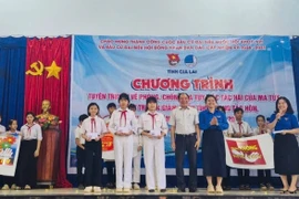 Tỉnh đoàn Gia Lai tuyên truyền về phòng-chống ma túy cho học sinh các xã biên giới