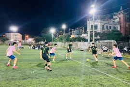 Khai mạc Giải bóng đá chào mừng 95 năm Ngày thành lập Đoàn TNCS Hồ Chí Minh