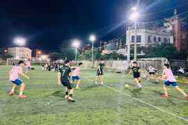 Khai mạc Giải bóng đá chào mừng 95 năm Ngày thành lập Đoàn TNCS Hồ Chí Minh