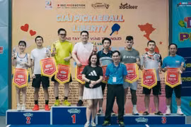 Giải Liberty Pickleball gây quỹ 17 triệu đồng để tặng đồng bào bị ảnh hưởng bão, lũ