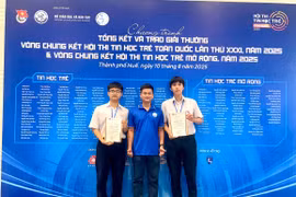 Gia Lai đạt 5 giải thưởng tại Hội thi Tin học trẻ toàn quốc lần thứ XXXI