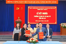 Phường Pleiku kết nghĩa với xã Đak Pơ