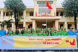 Chương trình “Học làm chiến sĩ công an”: Trưởng thành từ những trải nghiệm